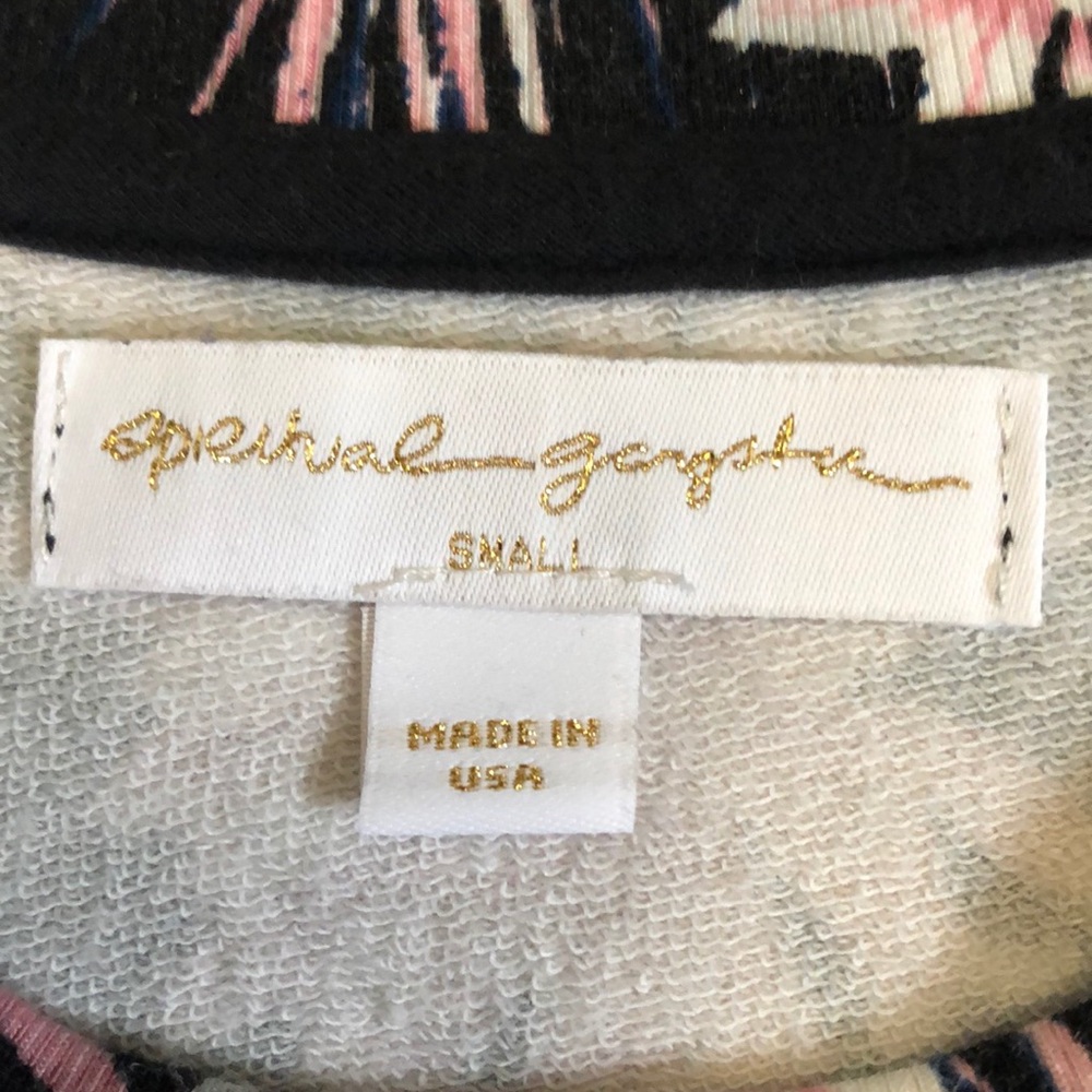 Spiritual Gangster Varsity Sweatshirt Tropics - Picture 4 of 6